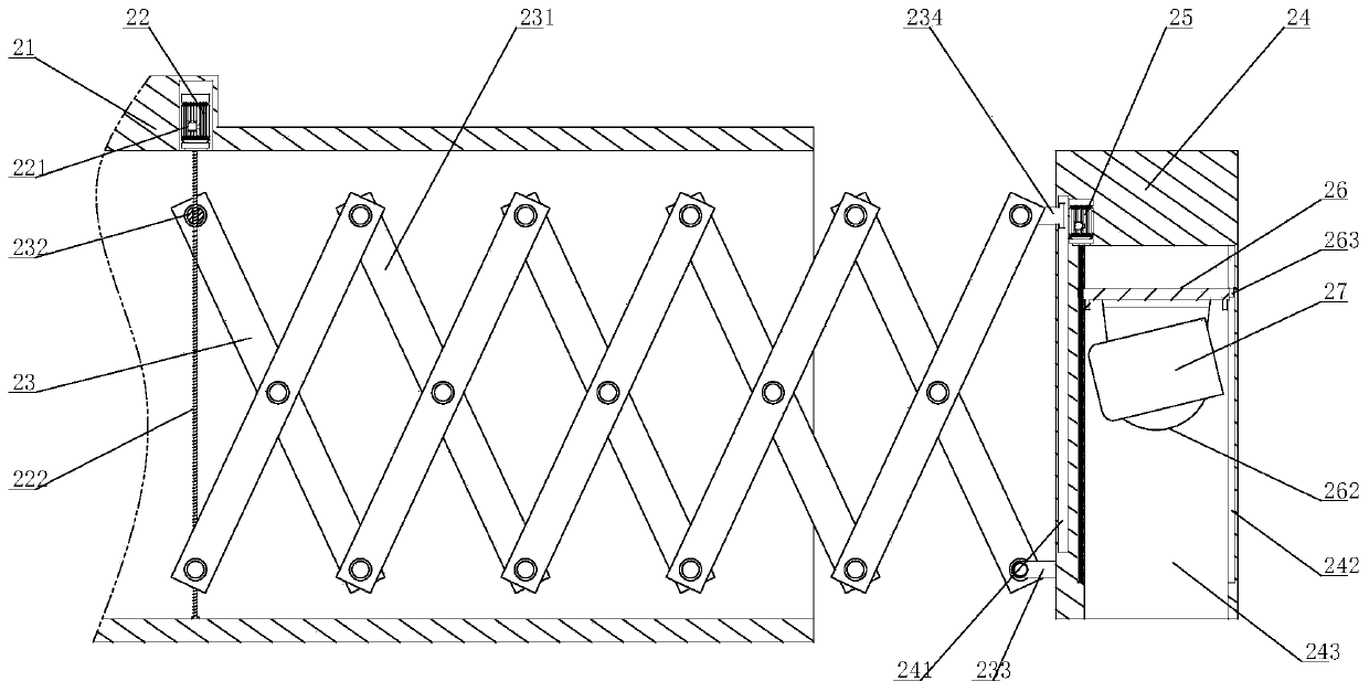 Visualization equipment for graphite guide pipe for molten metal