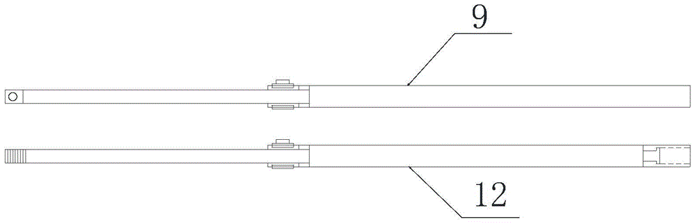 Mobile measurement device for geological radar antenna equipment during tunnel construction