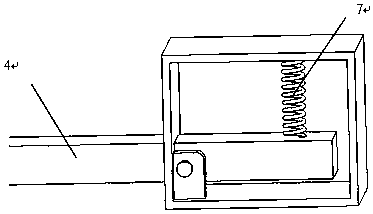 Wheeled bicycle parking device based on PLC control