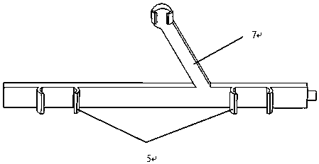 Wheeled bicycle parking device based on PLC control