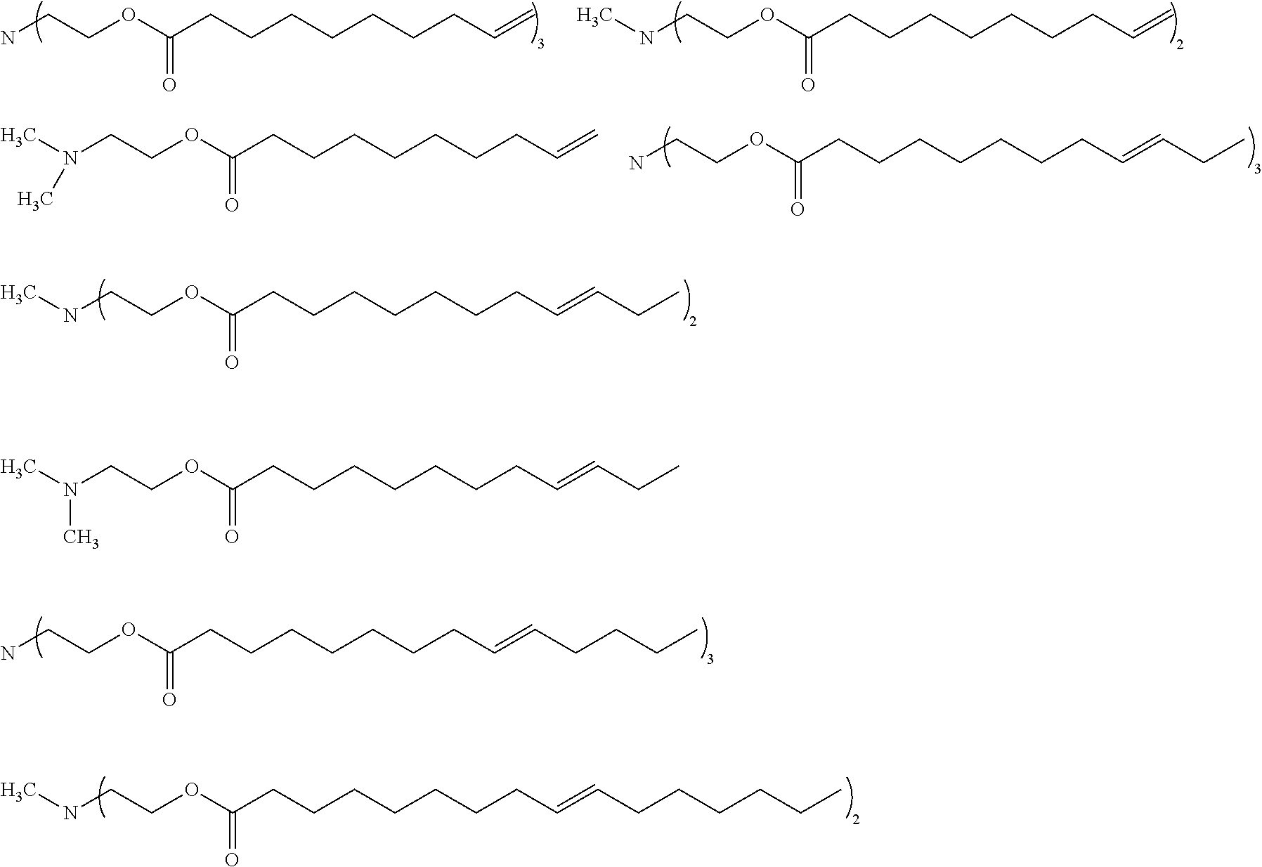 Esteramines and derivatives from natural oil metathesis