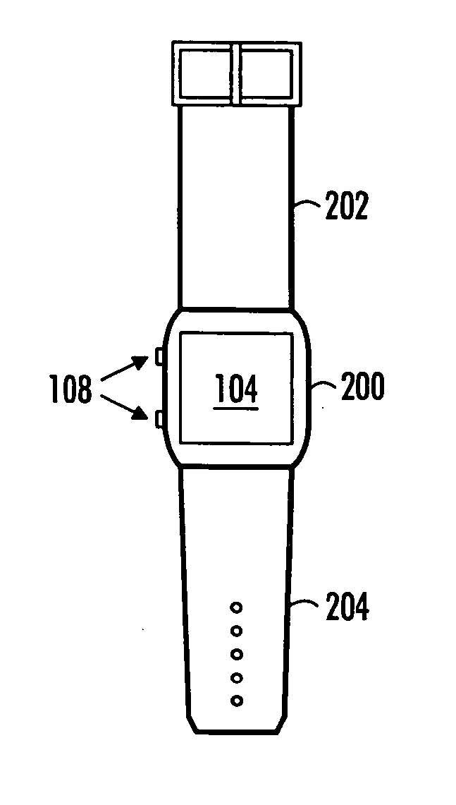 Portable personal data processing device