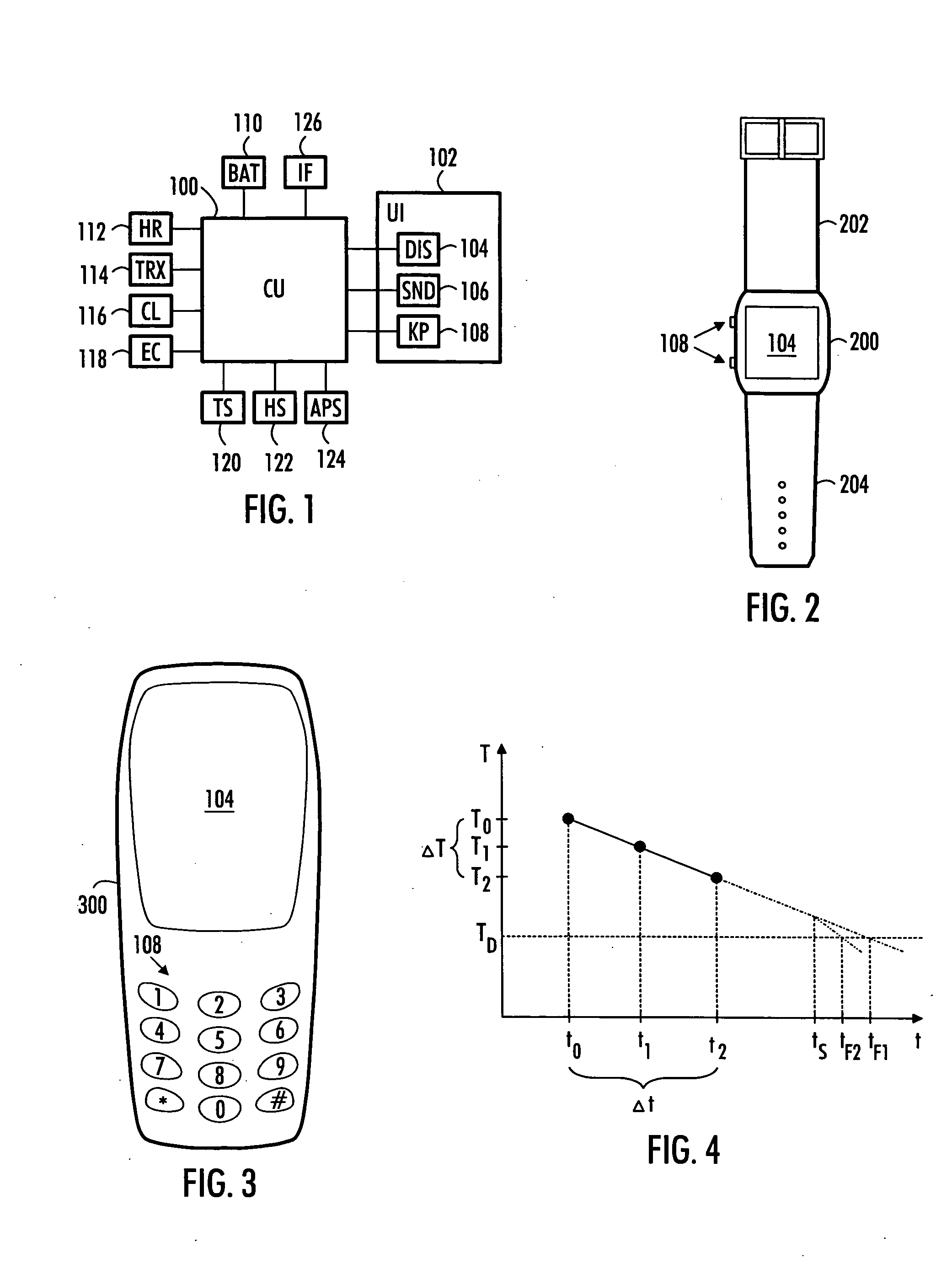 Portable personal data processing device