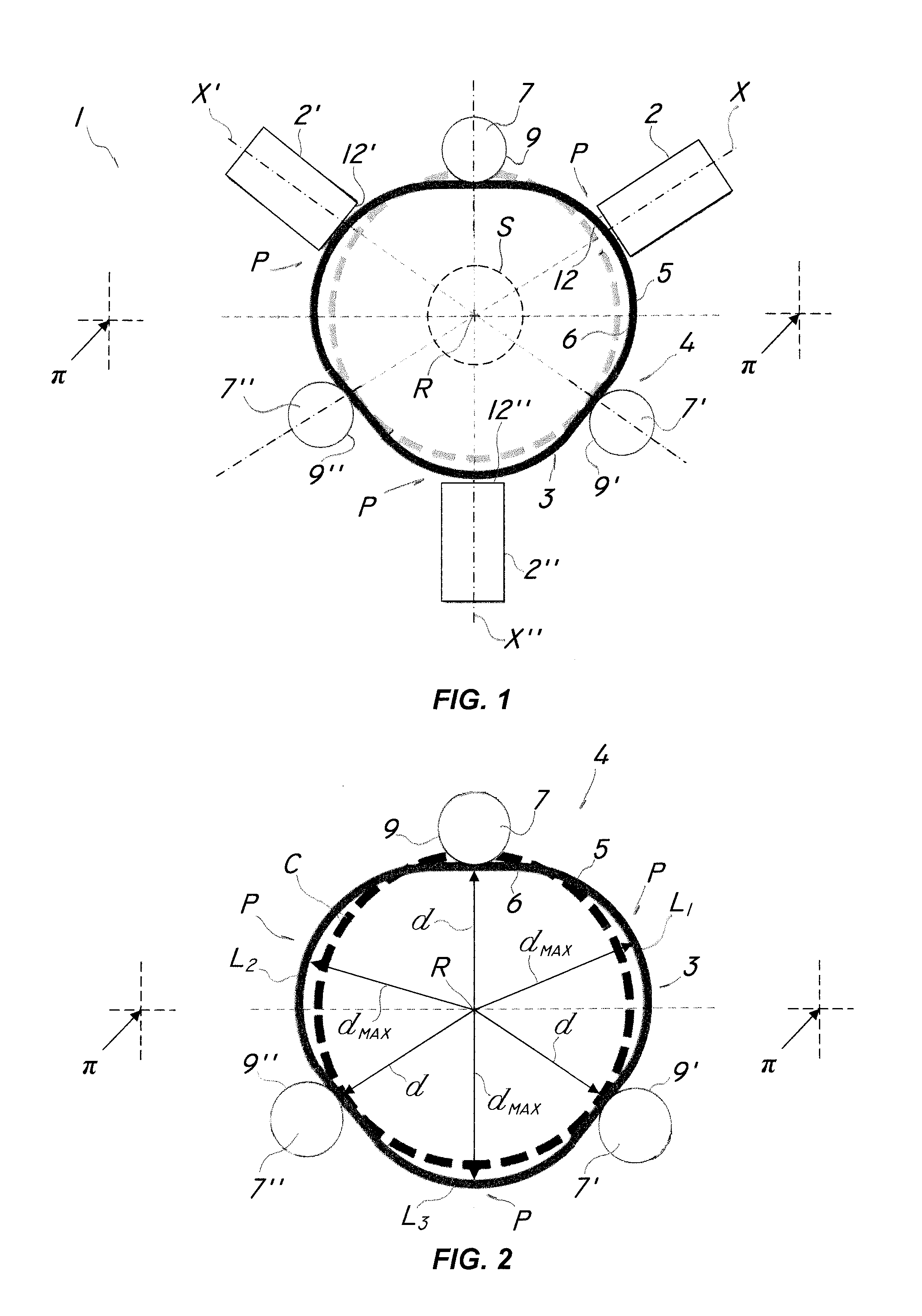 Motor with linear actuators