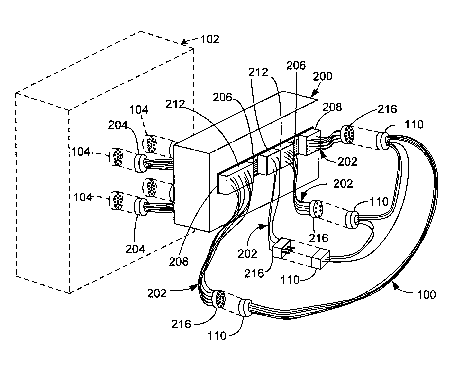 Electrical interconnect interface and wire harness test and test development system and method