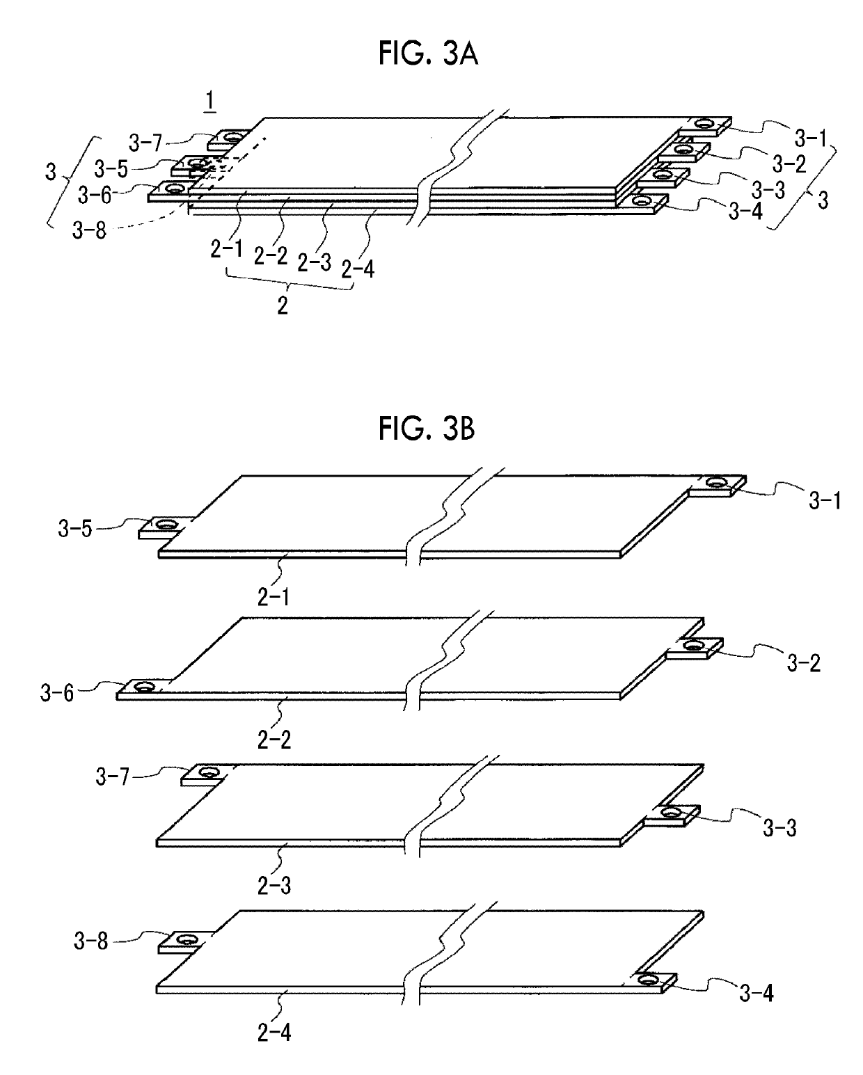 Laminated flat electric wire