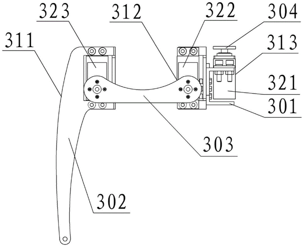 An amphibious multi-legged robot driven by foot-paddle coupling