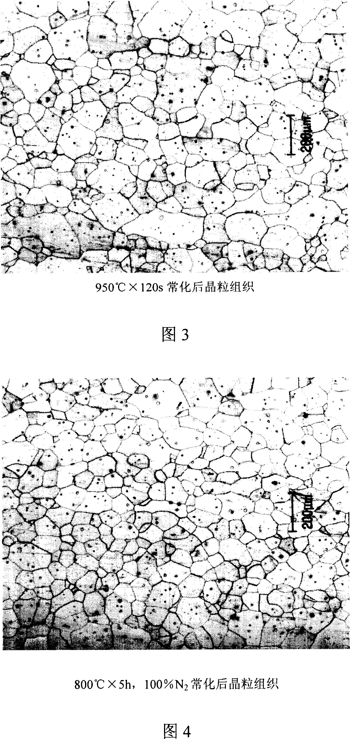 Production method of low iron loss high magnetic sensing cold milling orientation less electrical steel plate