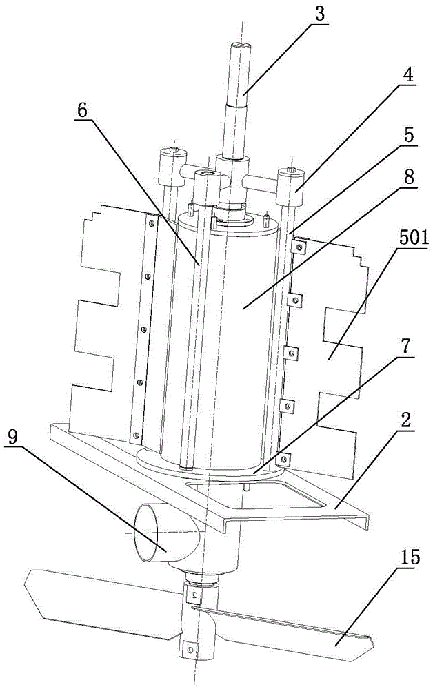 Solid-liquid separation mechanism capable of adjusting effluent flow rate and sludge concentration and using method thereof