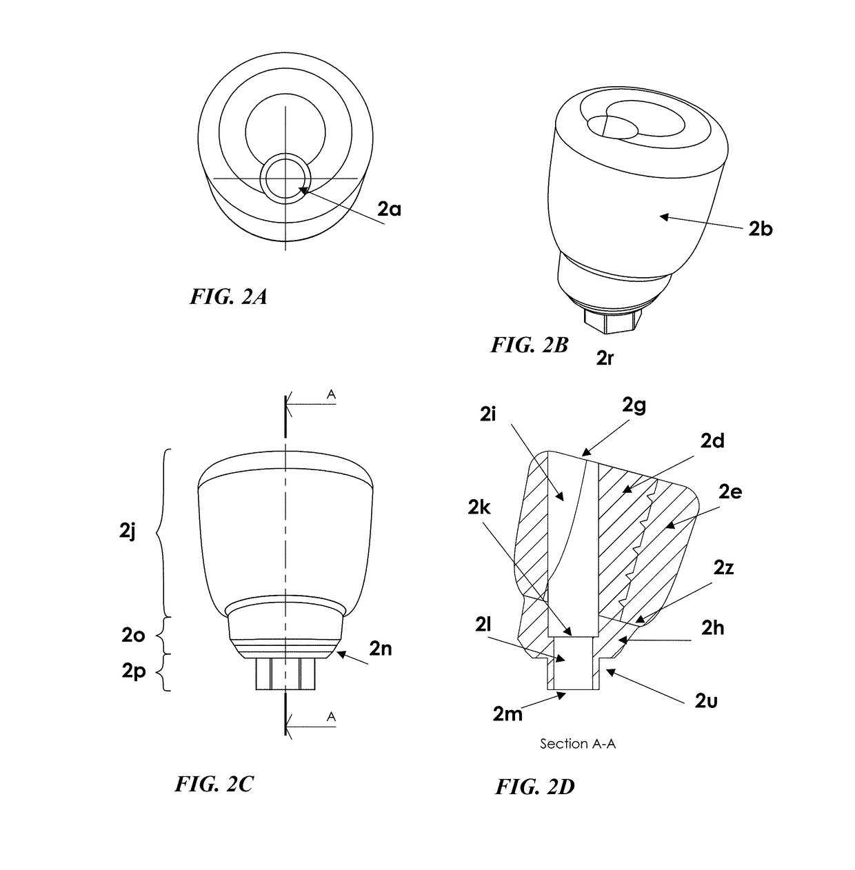 Molds for custom dental implant abutments and impression posts