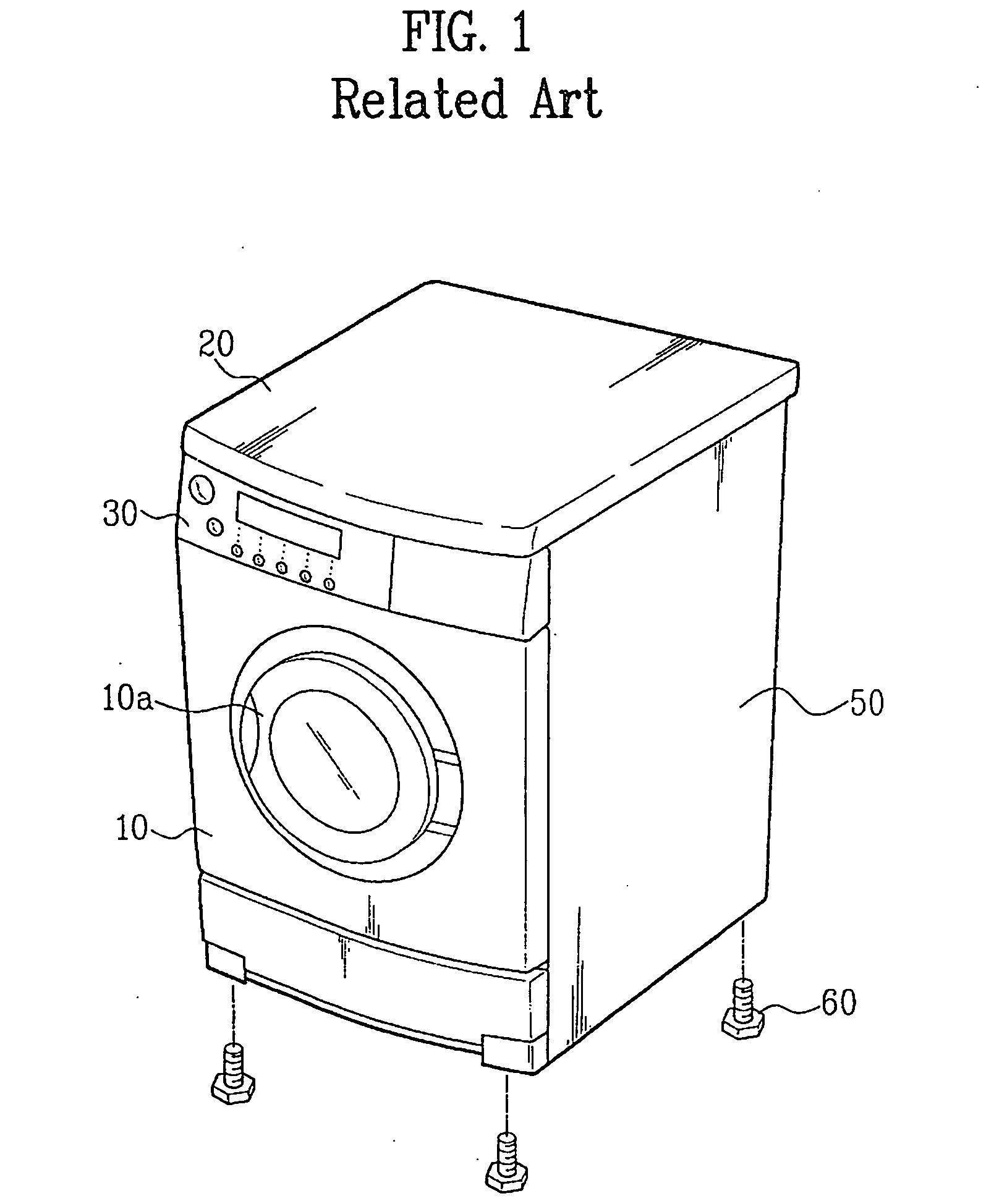 Assembly for stacking washers and dryers