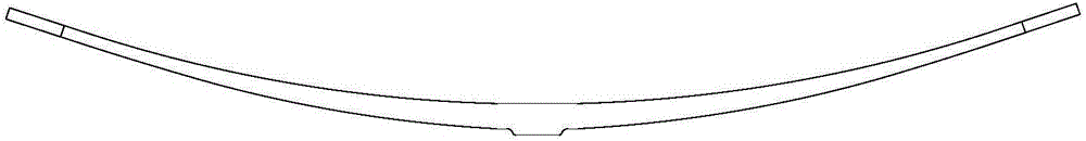 Automobile plate spring assembly with main and auxiliary springs made from composite material and assembly method for automobile plate spring assembly