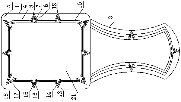 Airport luggage matching inspection equipment and application method thereof