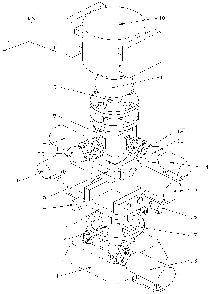 A Helicopter Rotor System Elastic Bearing Load Measuring Equipment