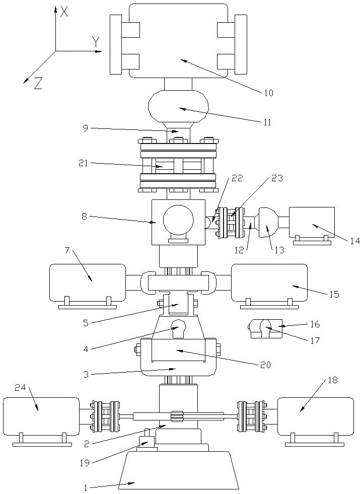 A Helicopter Rotor System Elastic Bearing Load Measuring Equipment