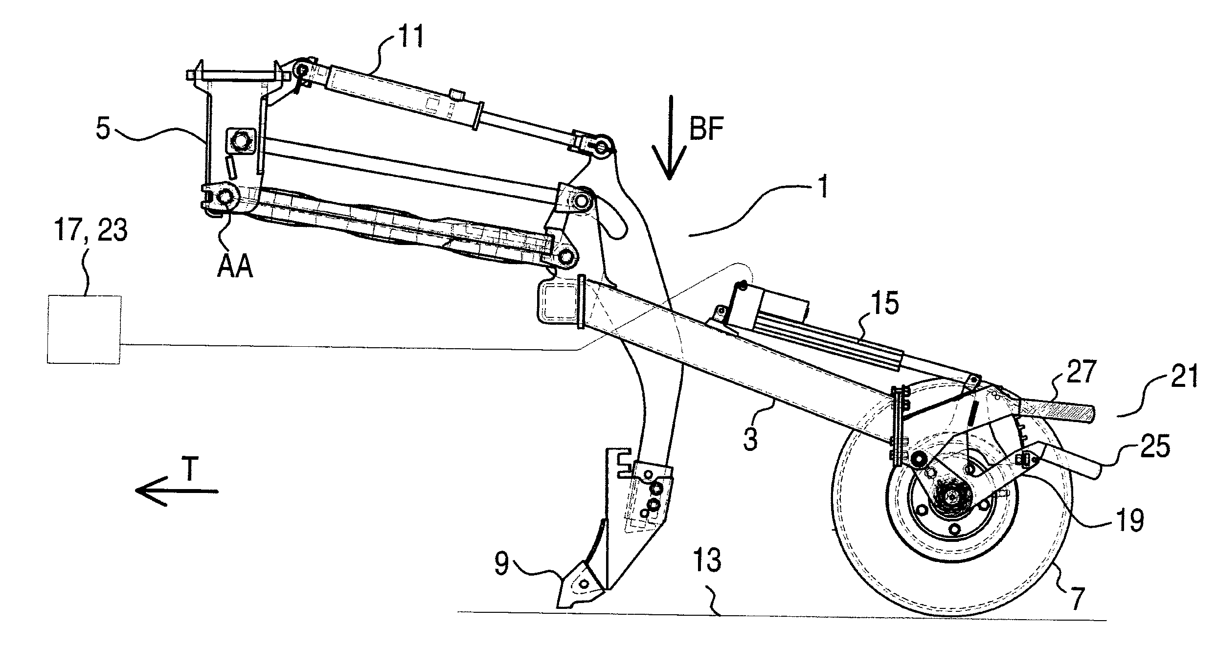 Depth Adjustment of Trailing Arm Furrow Openers