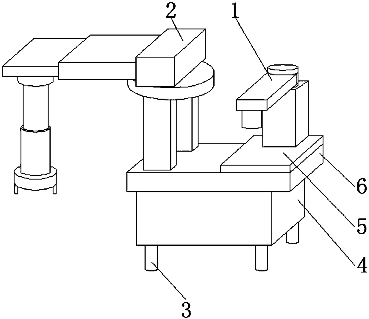 Automatic carrying test equipment based on manipulator