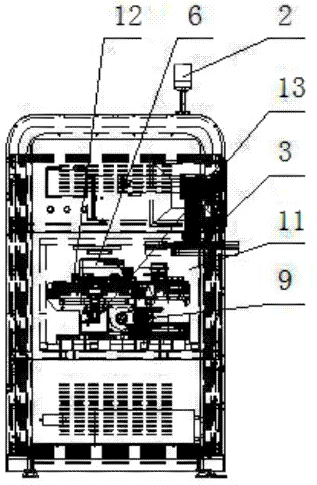 A special variable terminal gprs communication test system and method