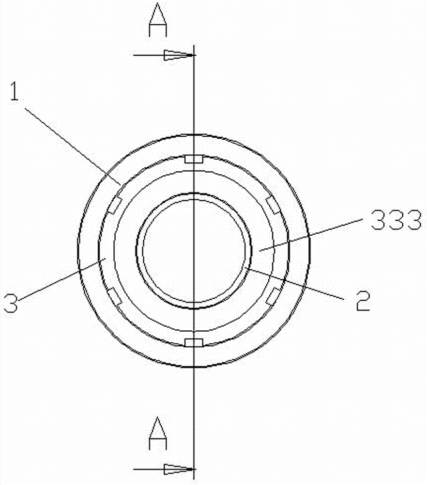 Plastic pipe extruding opening mold