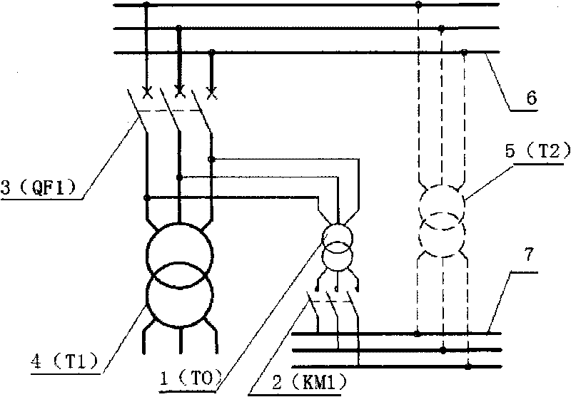 Pre-magnetizing device of power supply transformer and pre-magnetizing method thereof