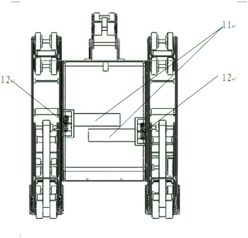 Six-bar adaptive crawler robot