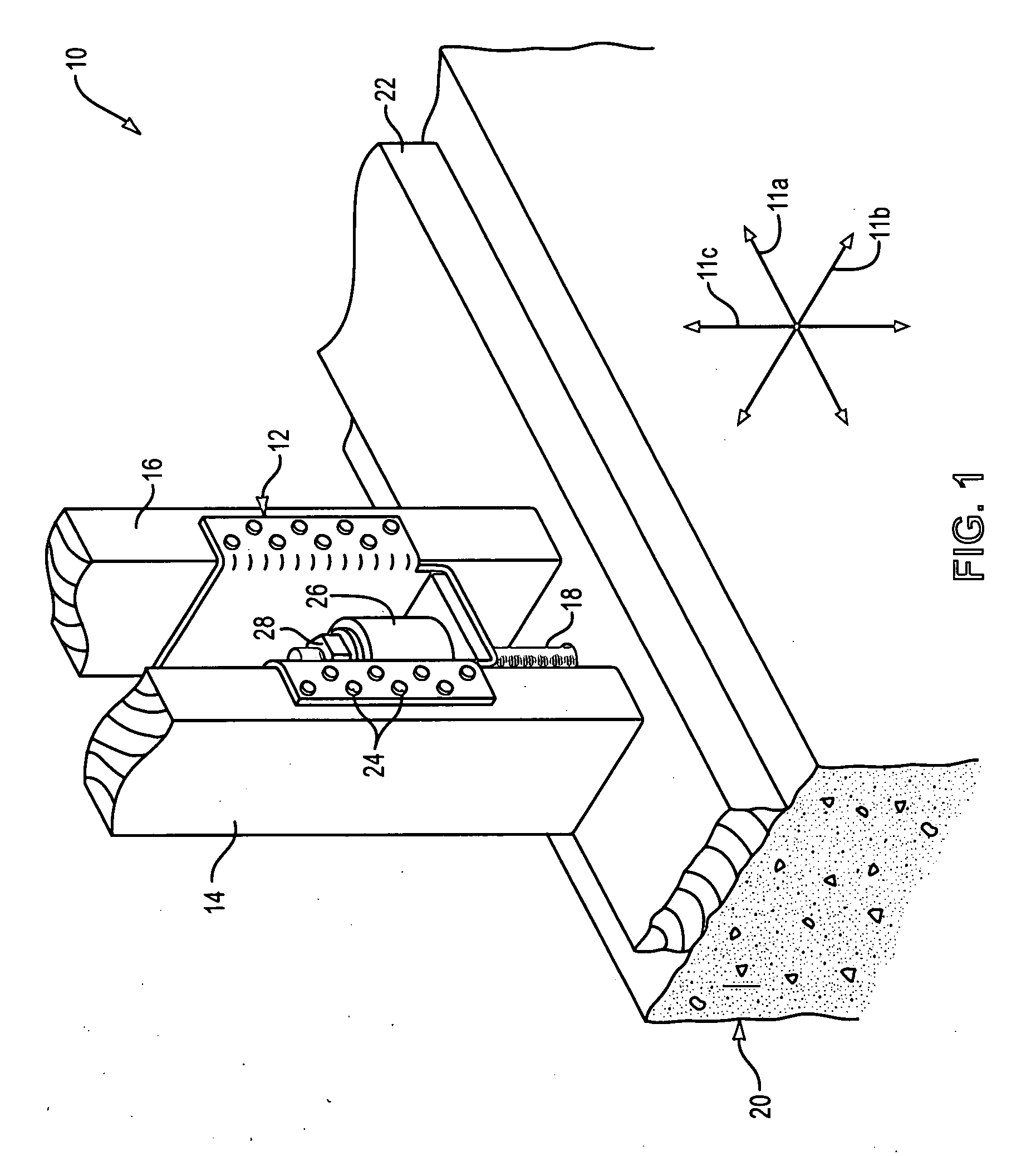 Balanced, multi-stud hold-down