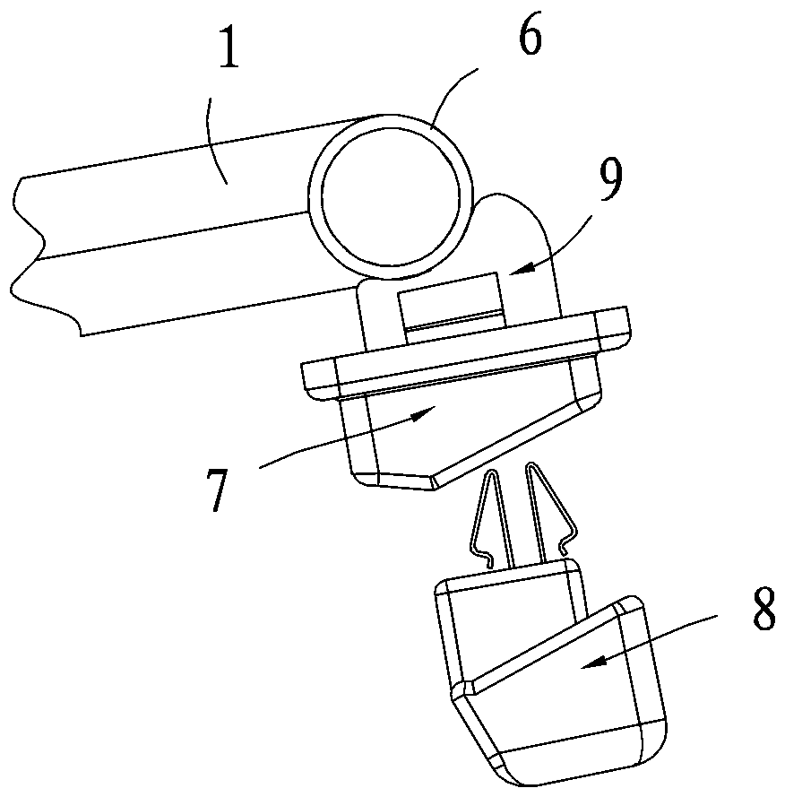 Vehicle rear seat folding limit device and vehicle