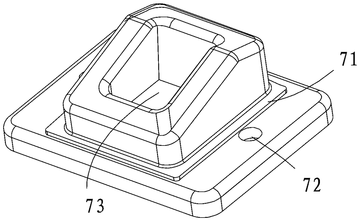 Vehicle rear seat folding limit device and vehicle