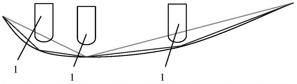 Curved steel plate forming method and curved steel plate forming equipment