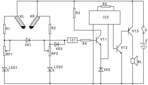 Alarm device for flat tire of trailer of transport vehicles