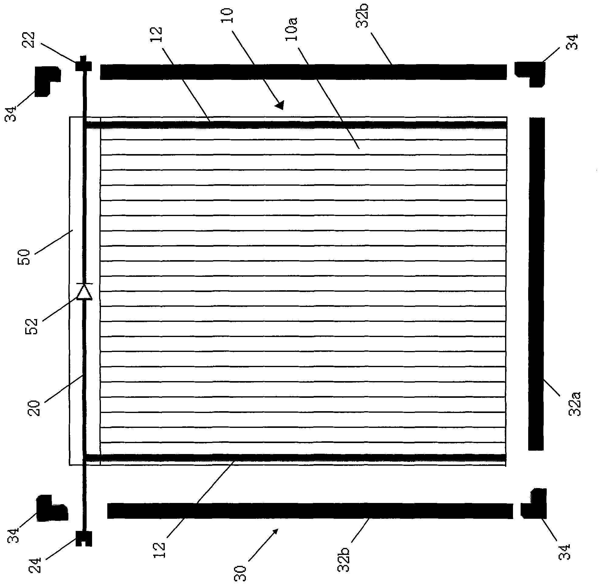 Thin-film solar photovoltaic cell module