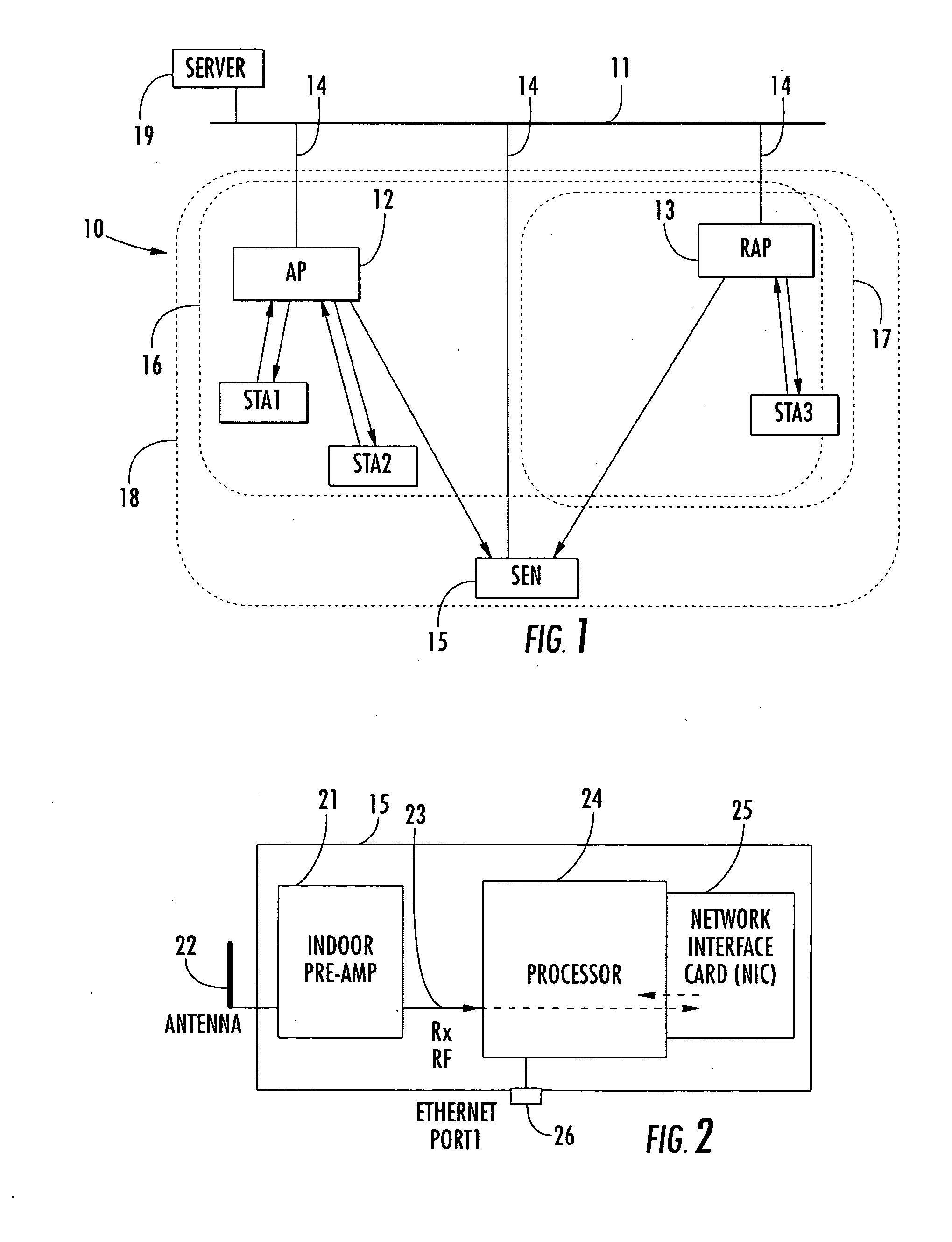 Device and method for detecting unauthorized, "rogue" wireless LAN access points