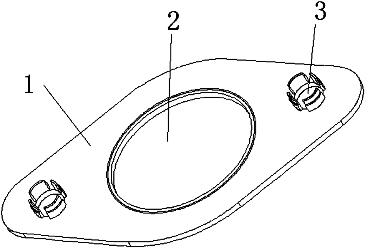 Conveniently assembled sealing gasket with high sealing property