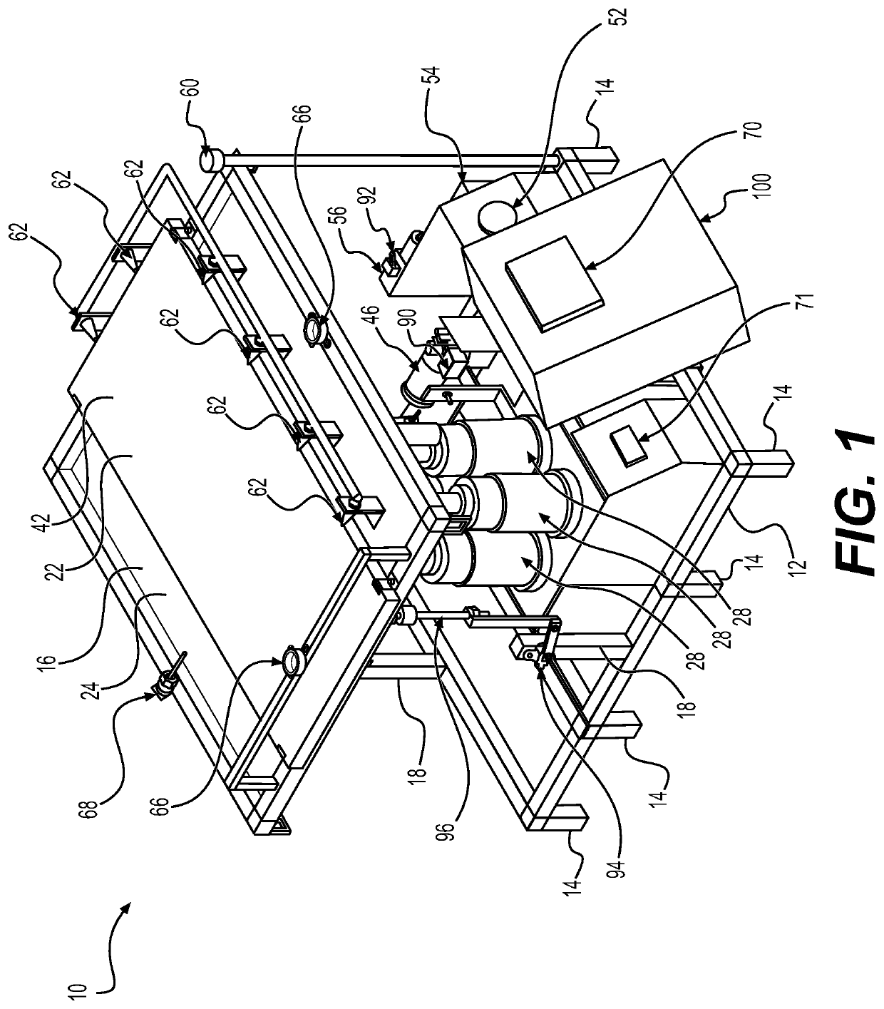 Pneumatic solar tracking system for solar panels