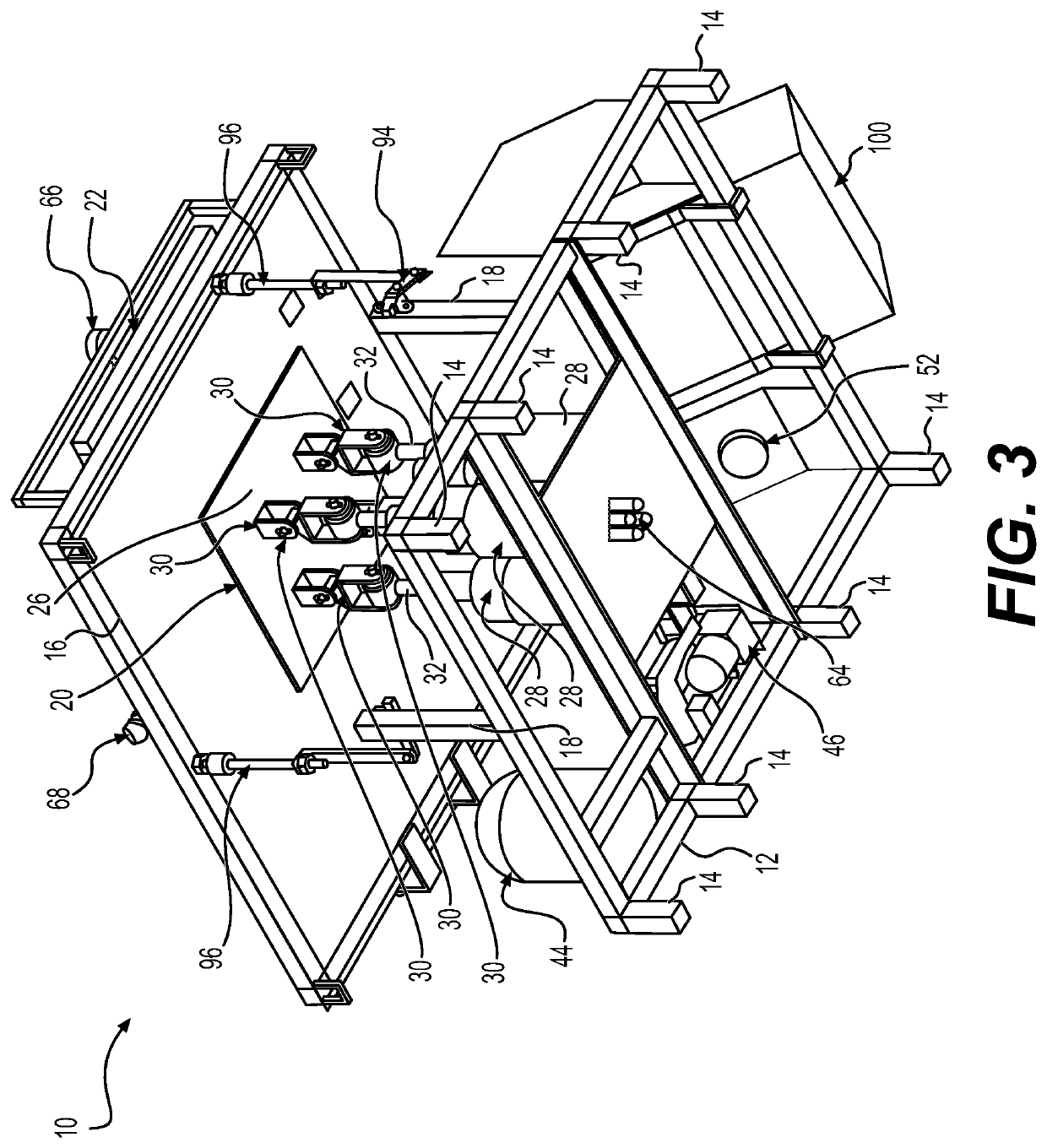 Pneumatic solar tracking system for solar panels