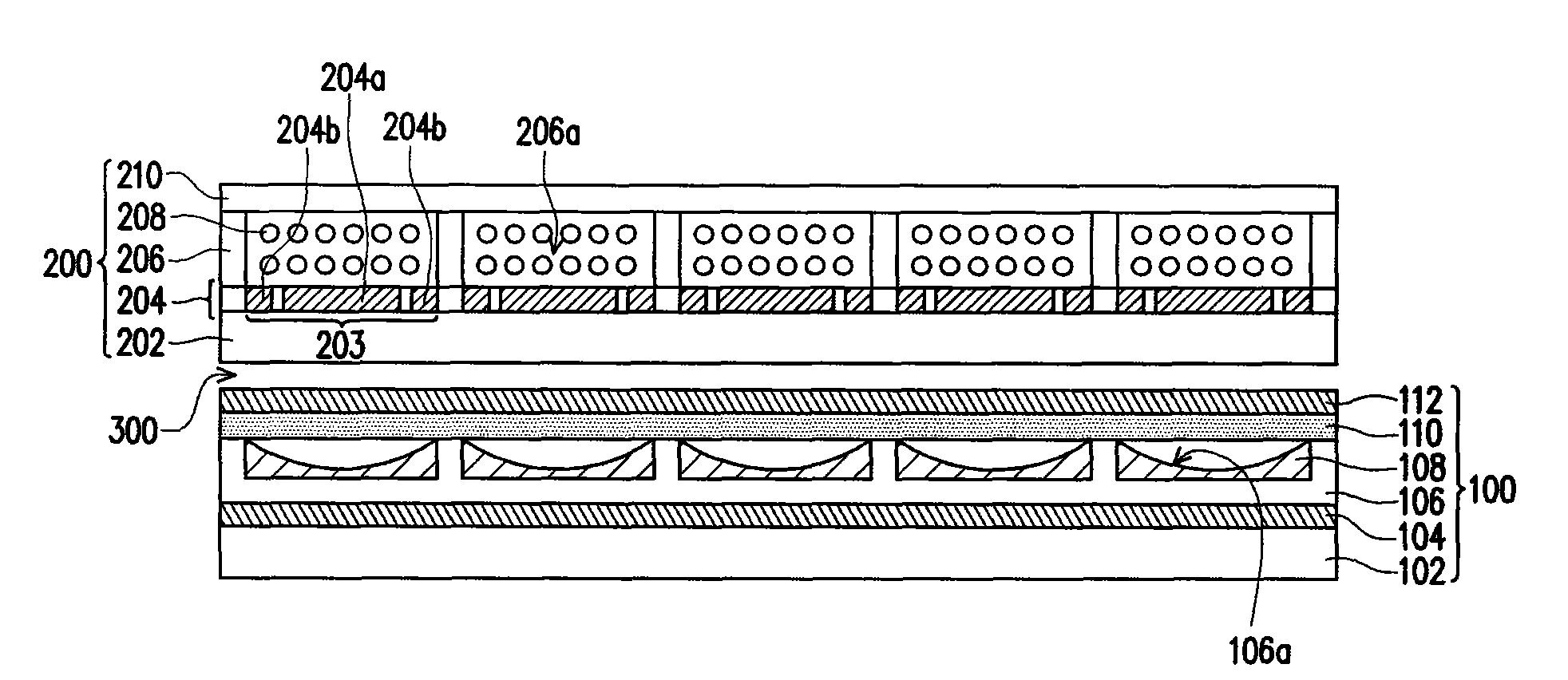 Self generating display and manufacturing method thereof