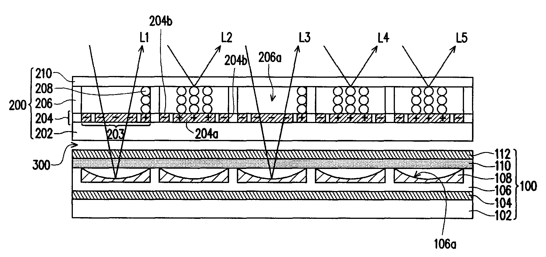 Self generating display and manufacturing method thereof