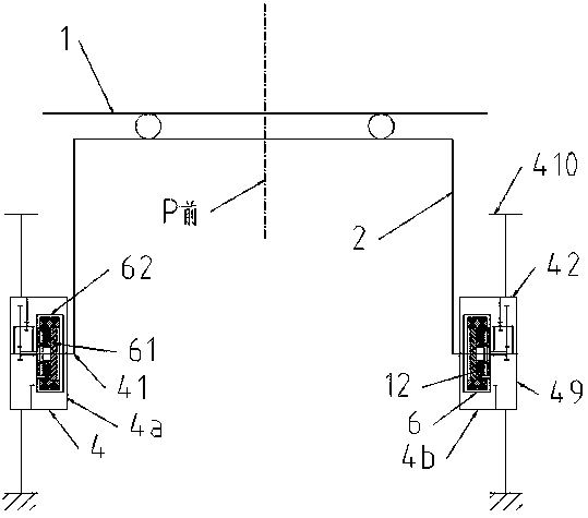 Electric-driven steering chassis