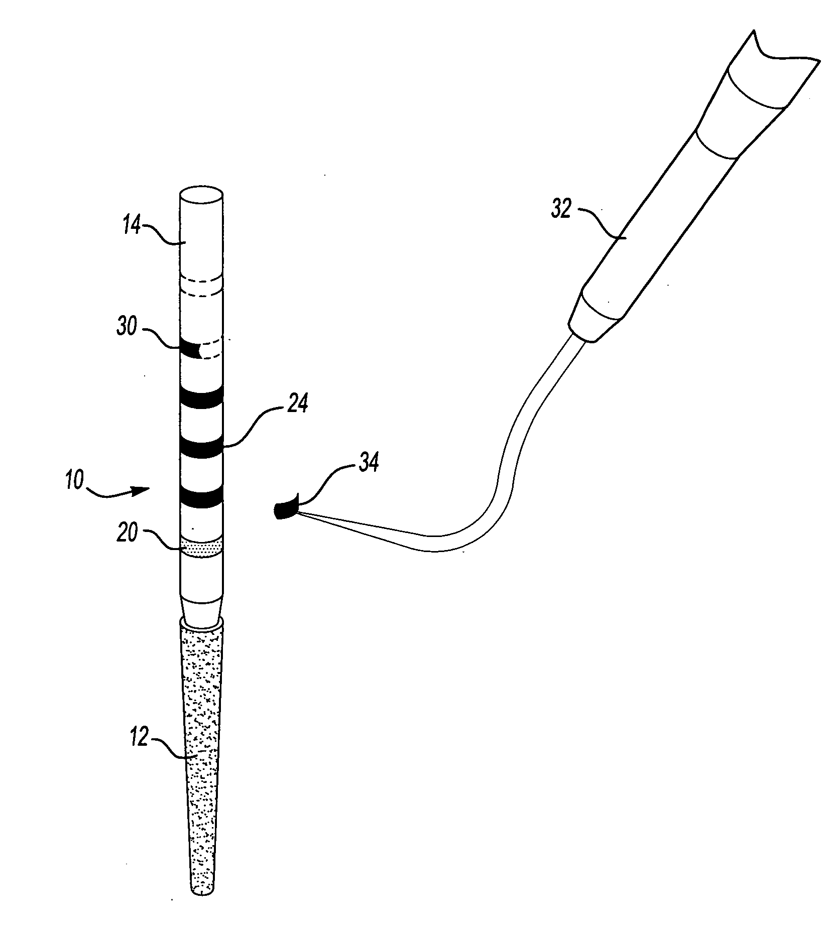 Dental bur with use history recording rings and method of recording the number of uses of a dental bur