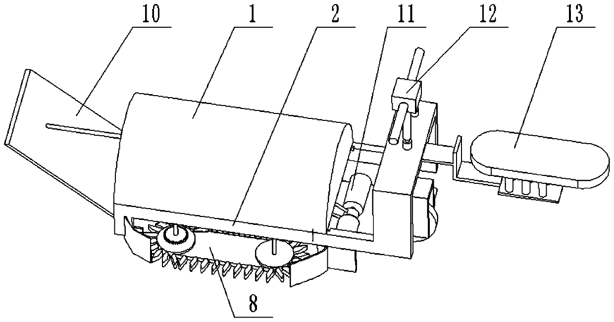 A small ride-on snow removal device for municipal sanitation