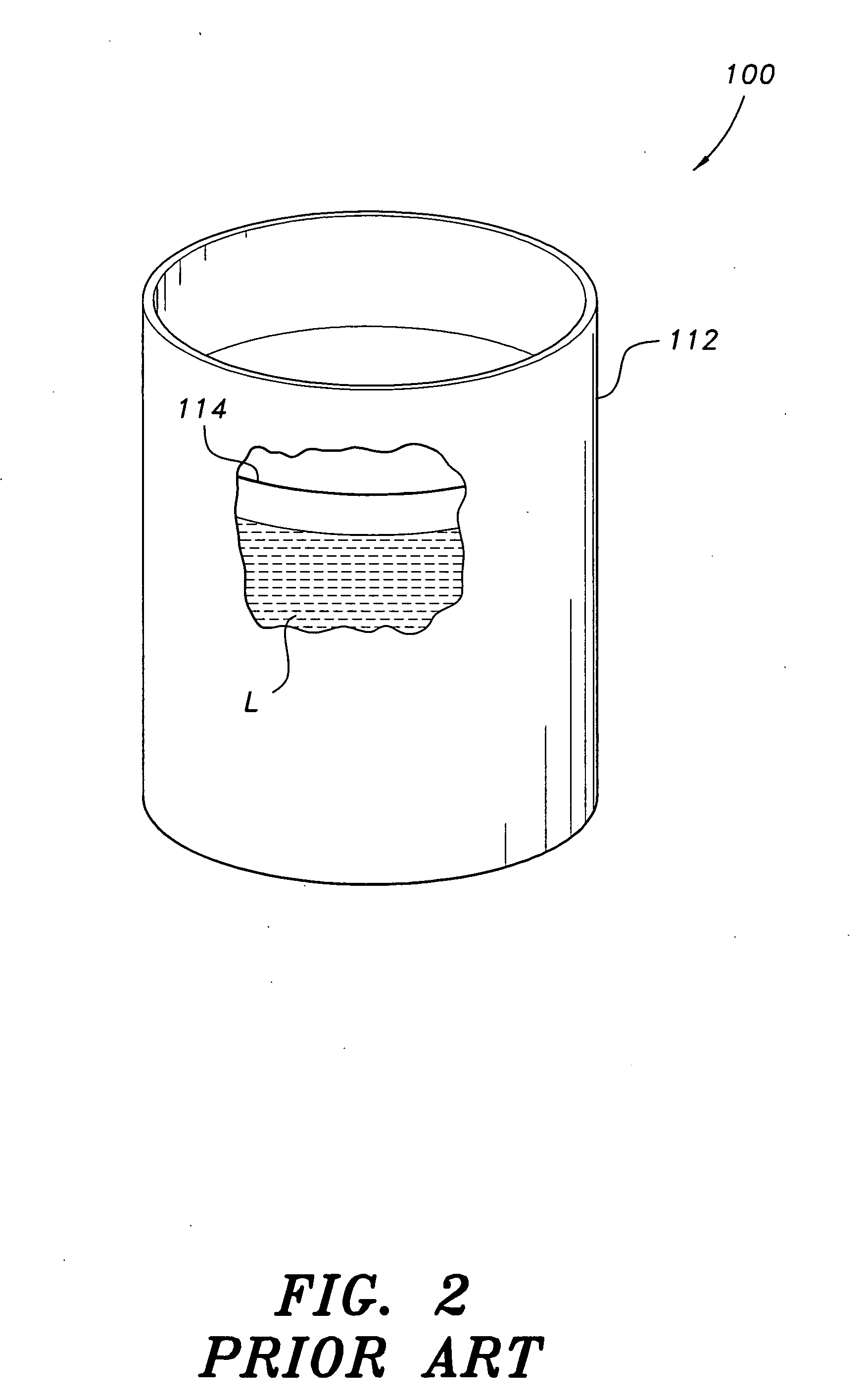 Vapor barrier for flammable liquid storage tanks