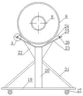 An installation method and auxiliary adjustment tool for a closed busbar