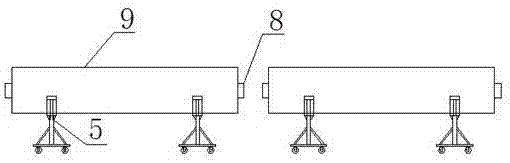 An installation method and auxiliary adjustment tool for a closed busbar