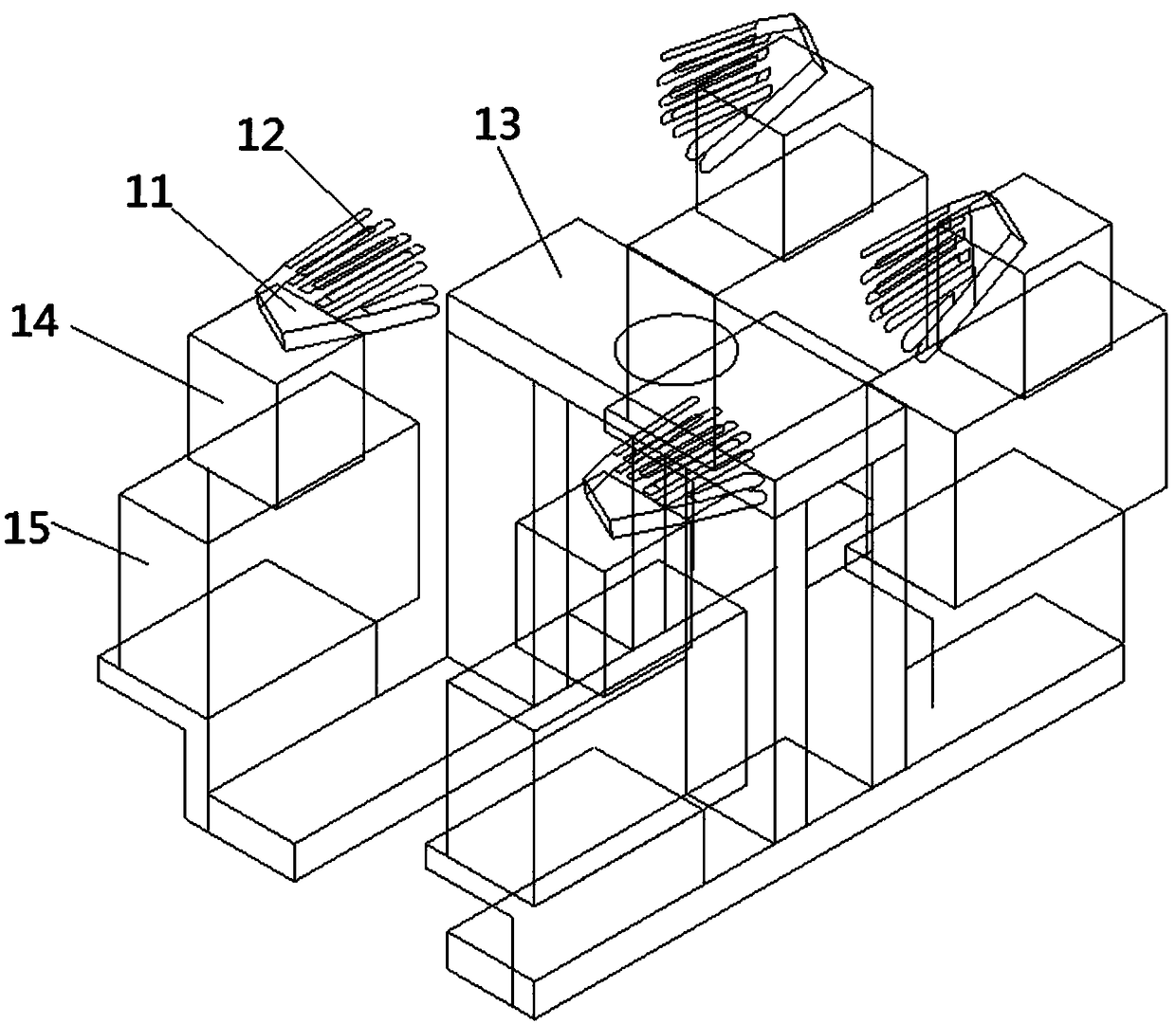 Shoe sole pressing profiling hand, shoe sole clamping device and full-automatic shoe sole grinding machine