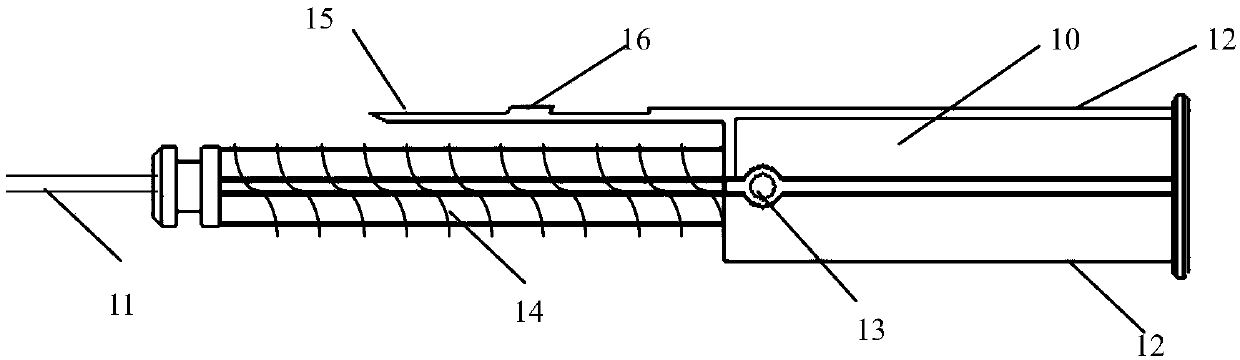 Full-automatic negative-pressure suction rotary cutting type biopsy needle