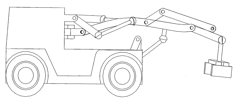 Six-freedom-degree crane having metamorphic function