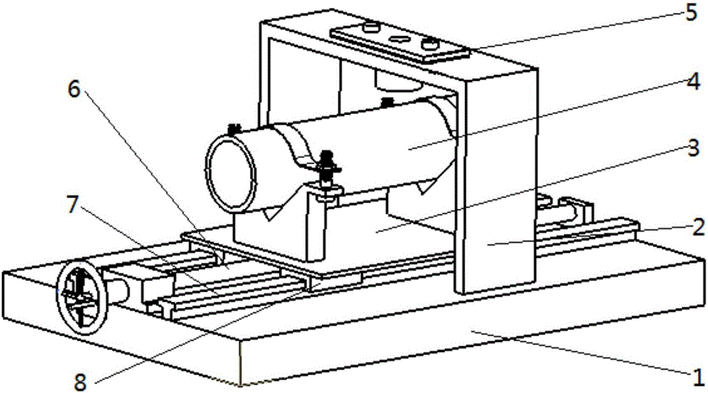 Drilling fixture for plastic pipe