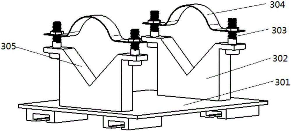 Drilling fixture for plastic pipe