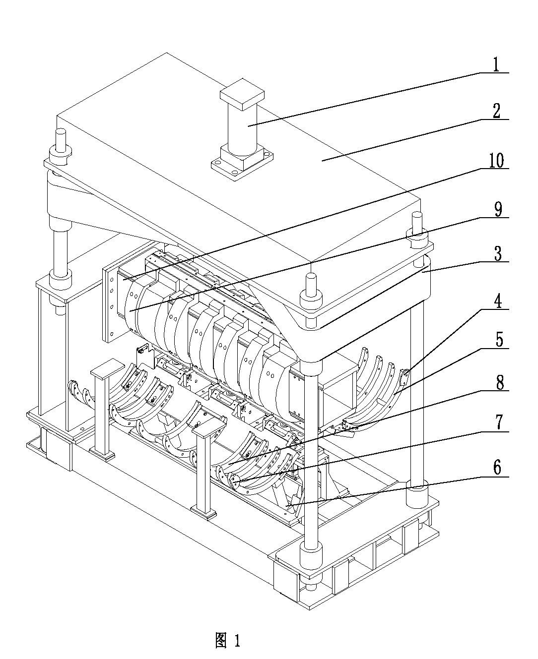 Device for rounding and slotting housing of water heater