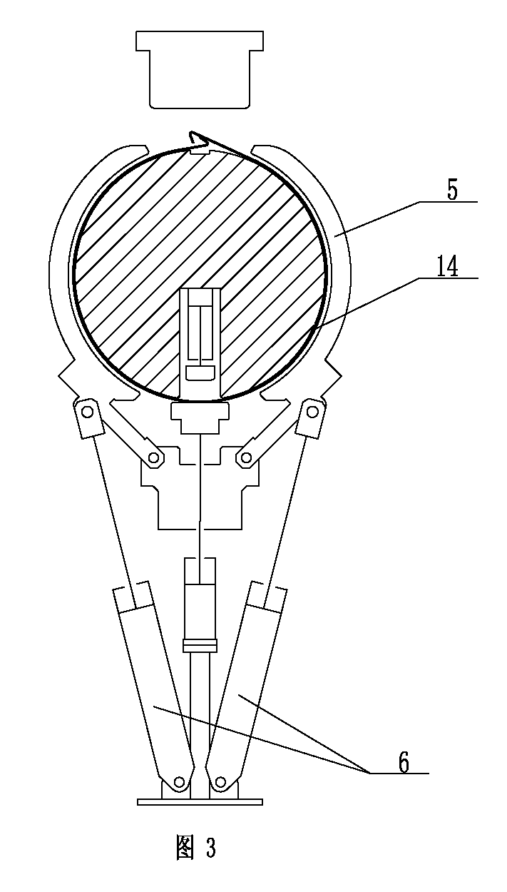 Device for rounding and slotting housing of water heater